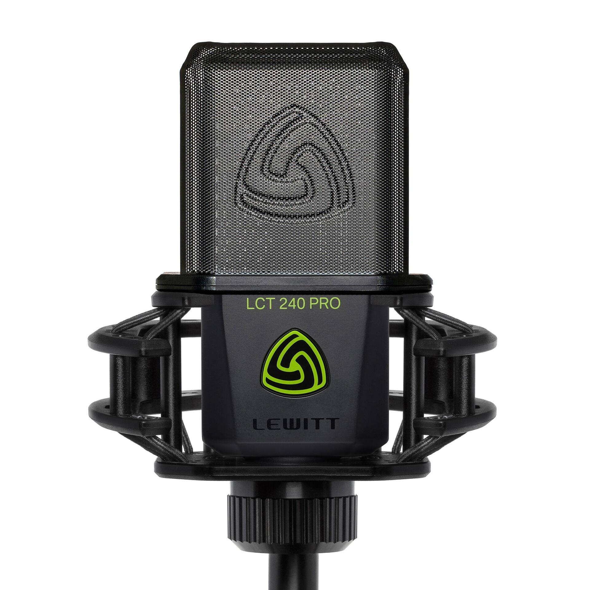 LEWITT LCT 240 PRO ボーカルセット Lewitt LCT 240 Pro Vocal Set with Shockmount & Magnetic Pop Filter